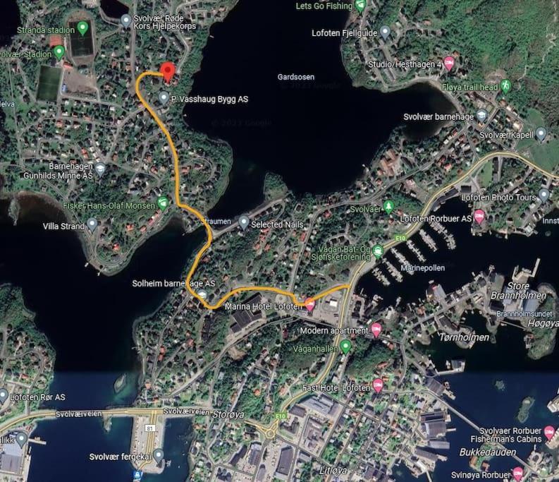 Hytte I Svolvær Exterior foto